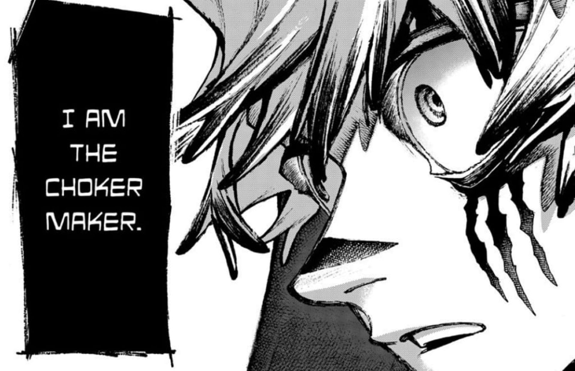 Rudo hears from the Choker Maker (Image via Kodansha)